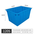 645*440*380 mm Crata de empilhamento aquático azul